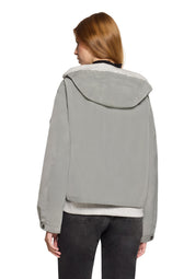 Übergangsjacke mit Kapuze