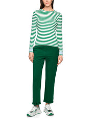 Langarmshirt aus Ripp-Strick