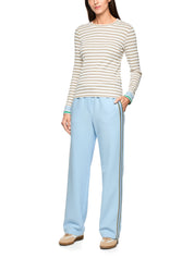 Langarmshirt aus Ripp-Strick