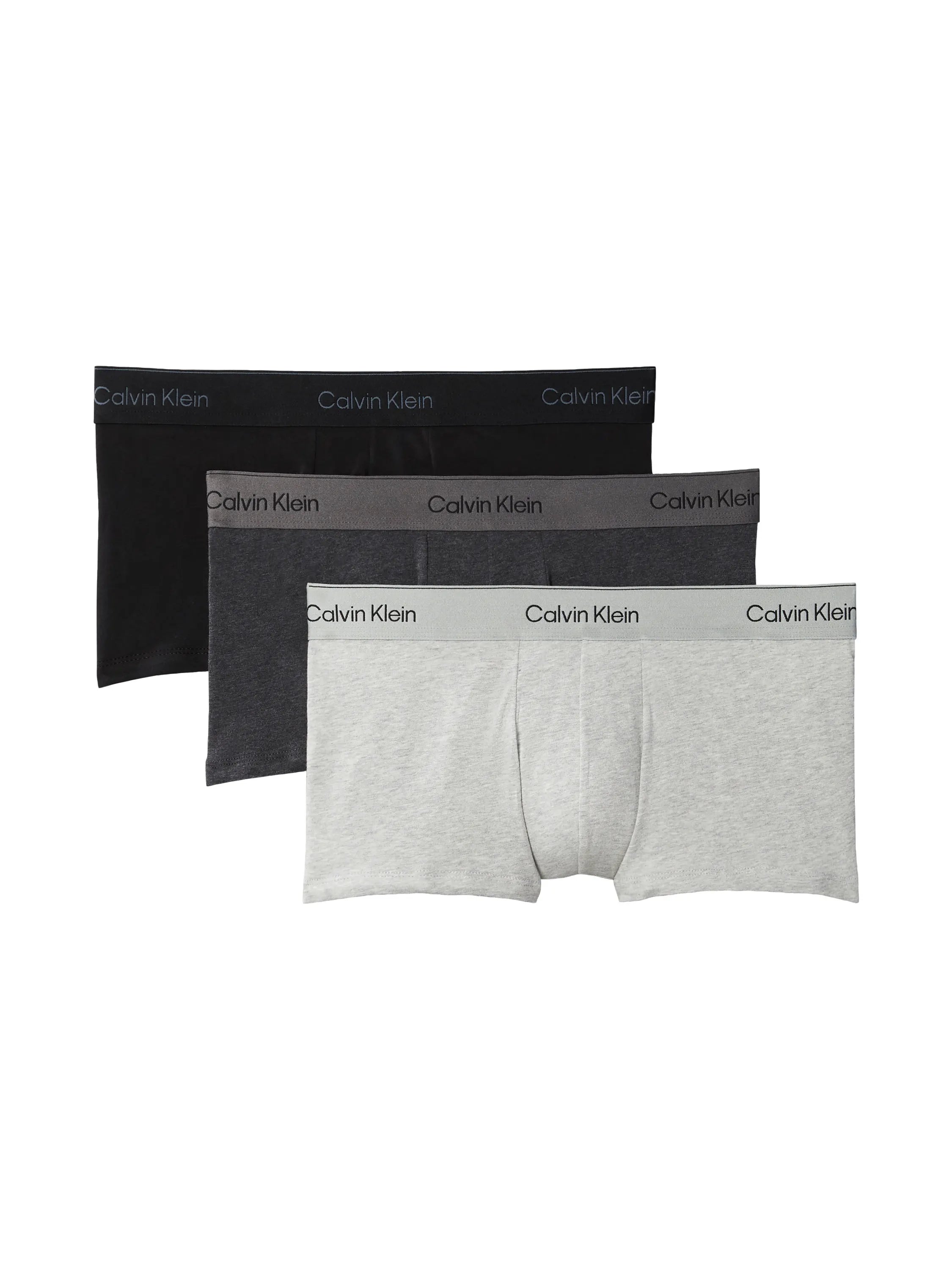LOW RISE TRUNK 3PK, BLACK