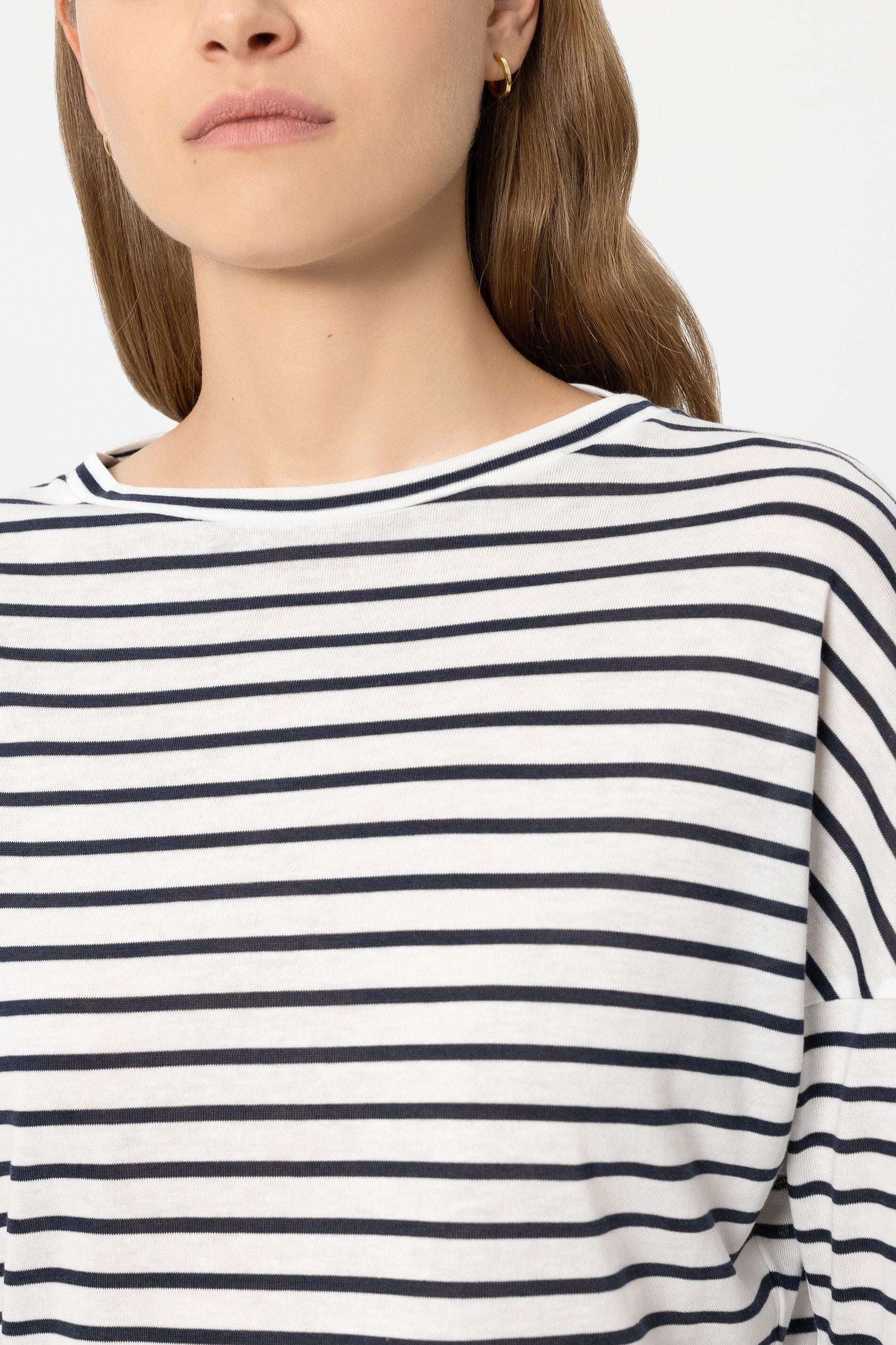Langarmshirt aus Baumwollmix