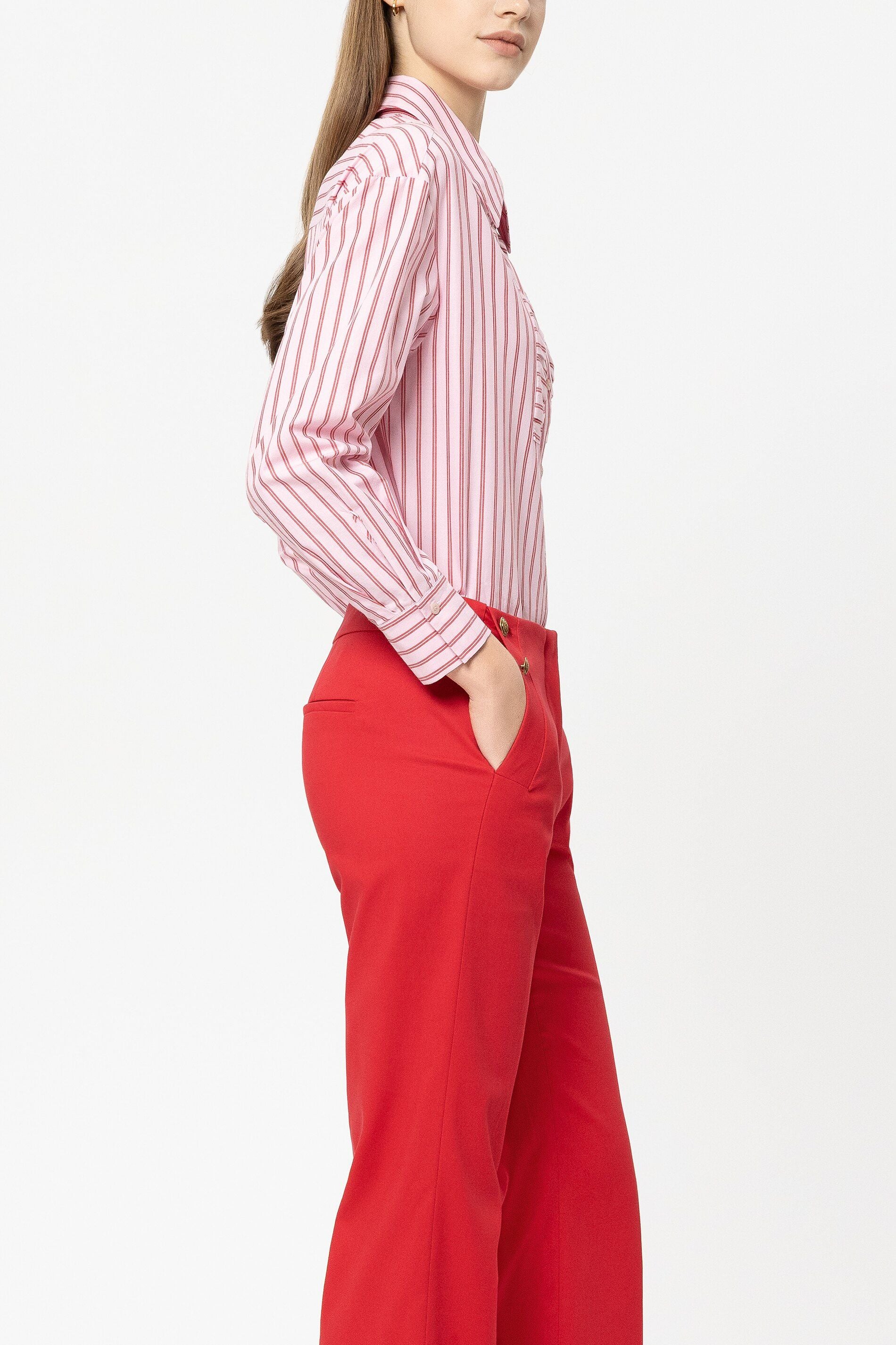 Hemdbluse aus Baumwolle