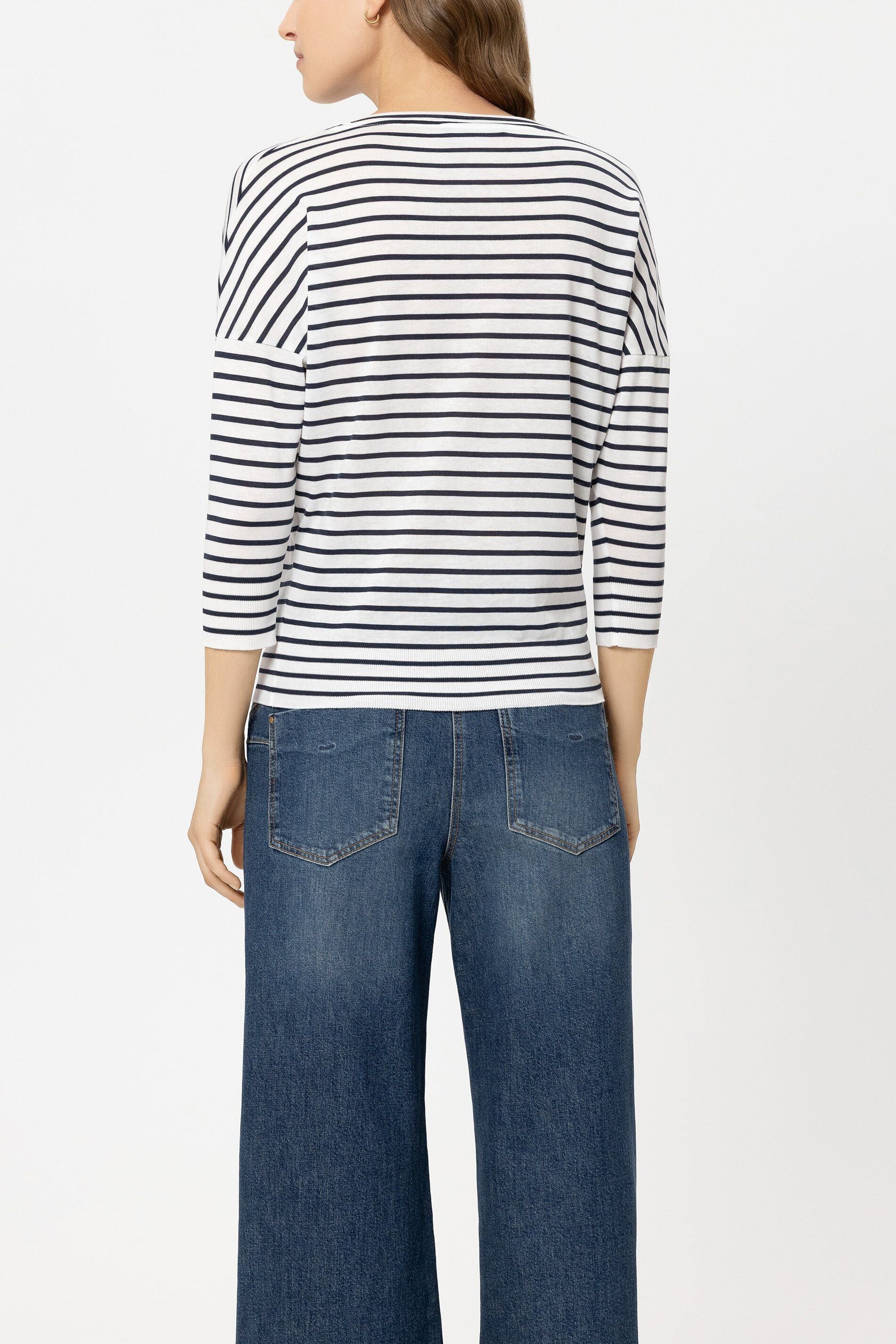 Langarmshirt aus Baumwollmix