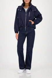 Übergangsjacke mit Kapuze