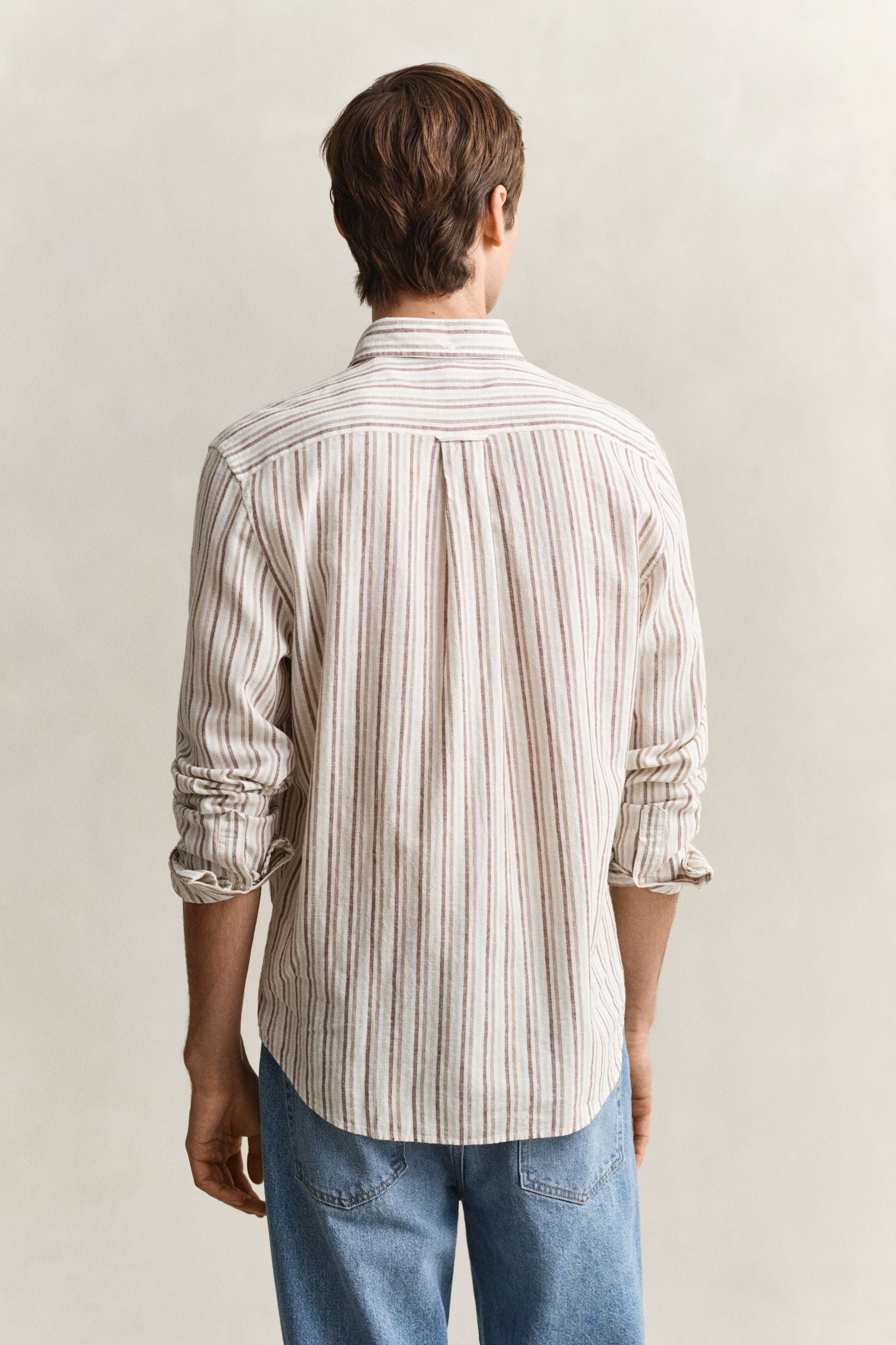 Hemd Regular Fit aus Leinenmix
