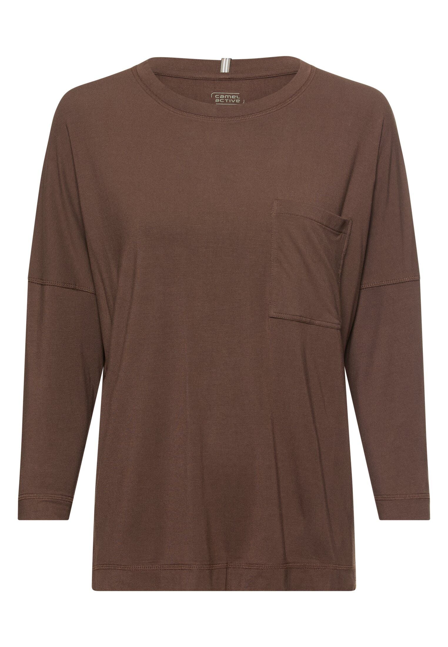 Langarmshirt aus Baumwolle
