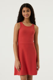 Freizeitkleid Mini aus Rippstrick