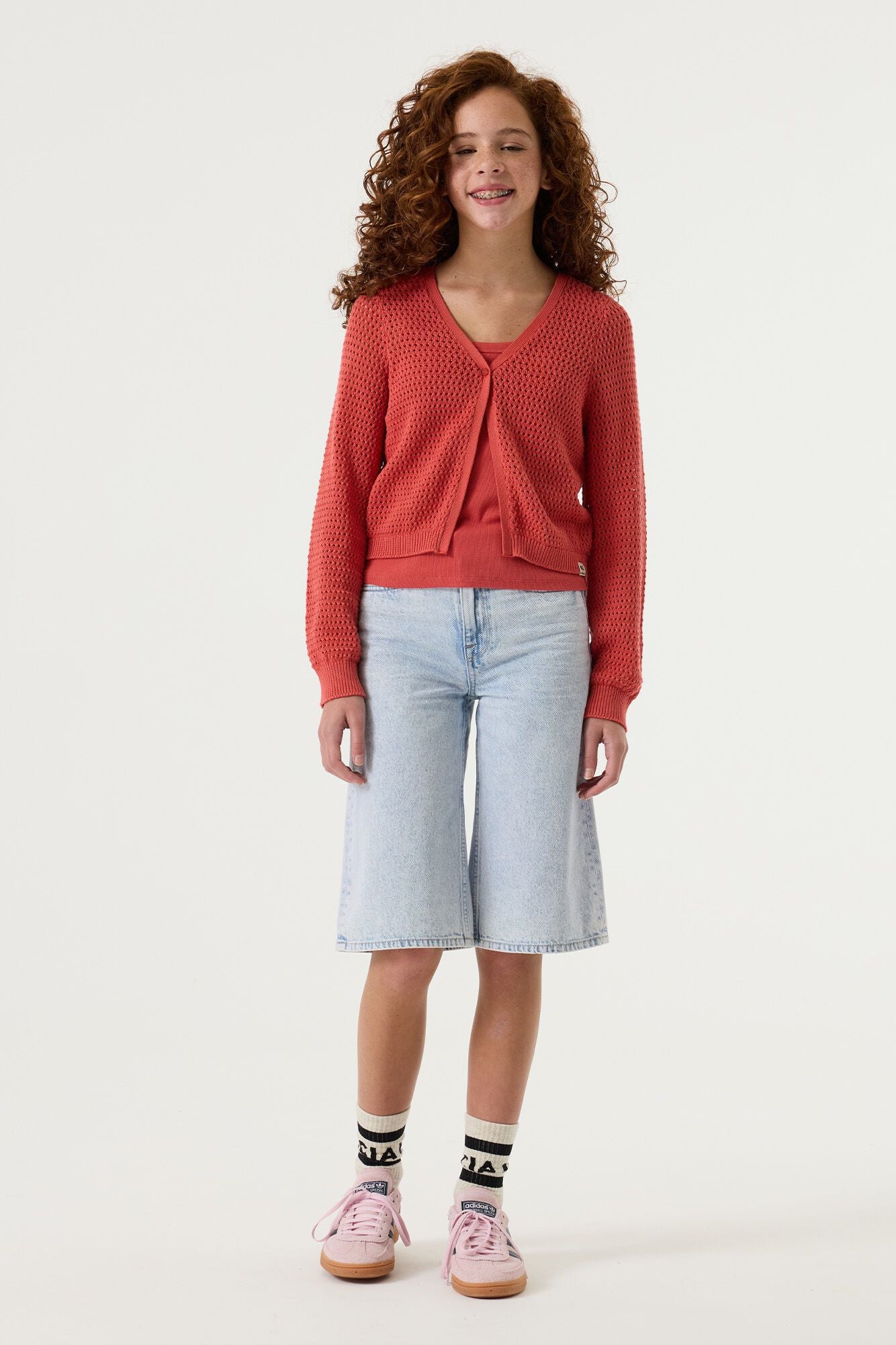 Strickjacke aus Baumwolle