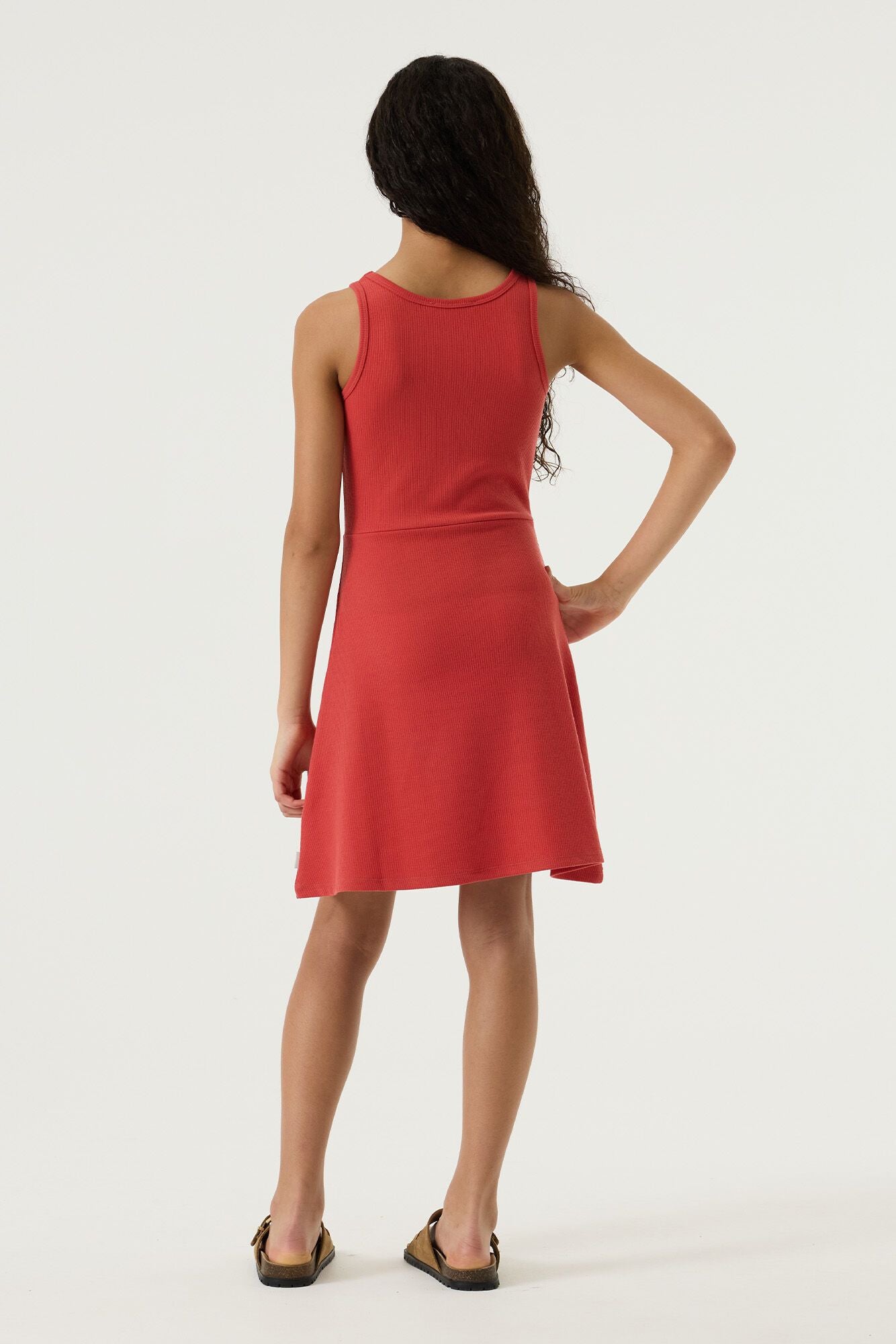 Freizeitkleid Mini aus Rippstrick