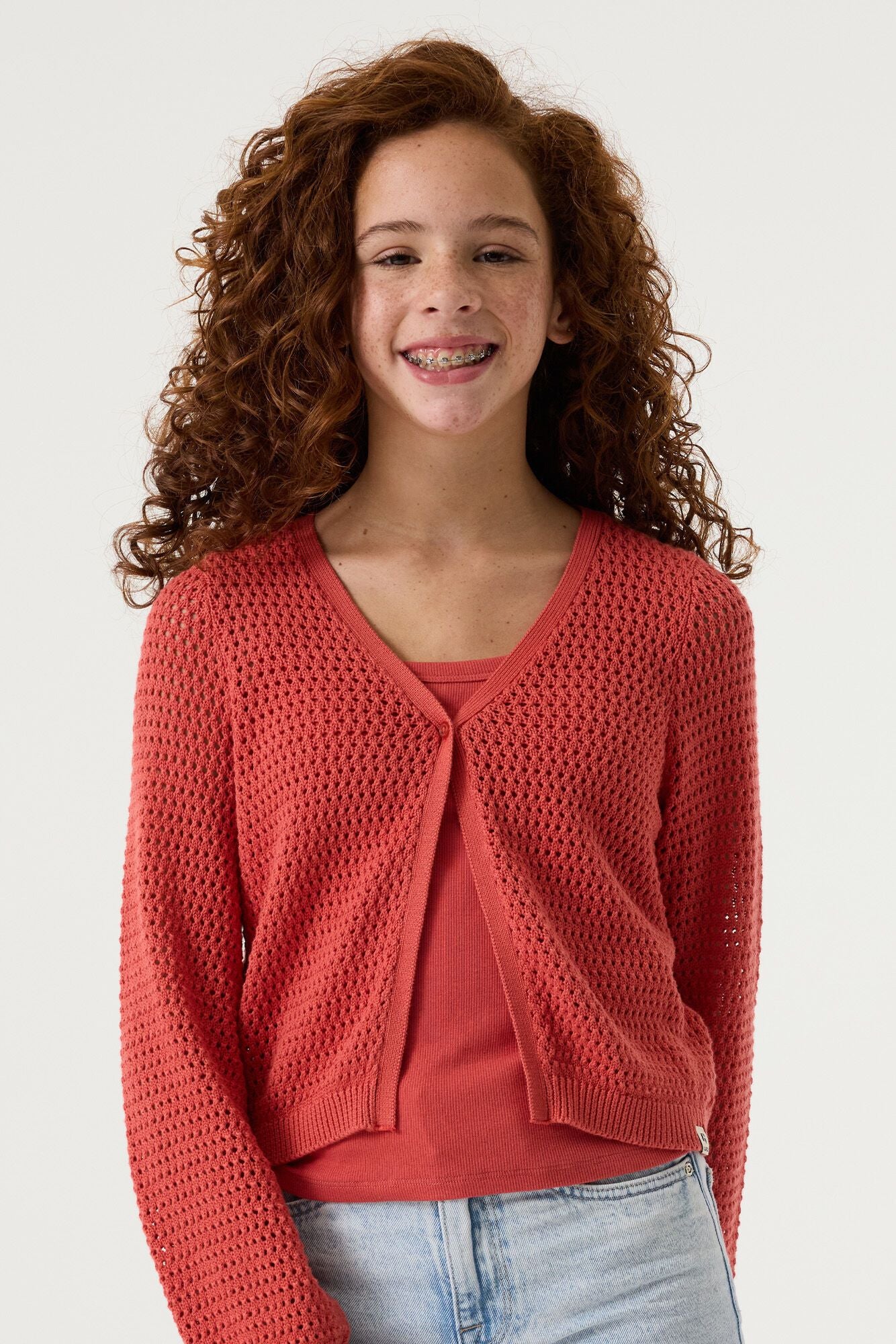 Strickjacke aus Baumwolle