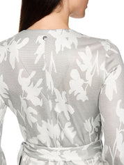 Wickelkleid Midi aus Viskosemix