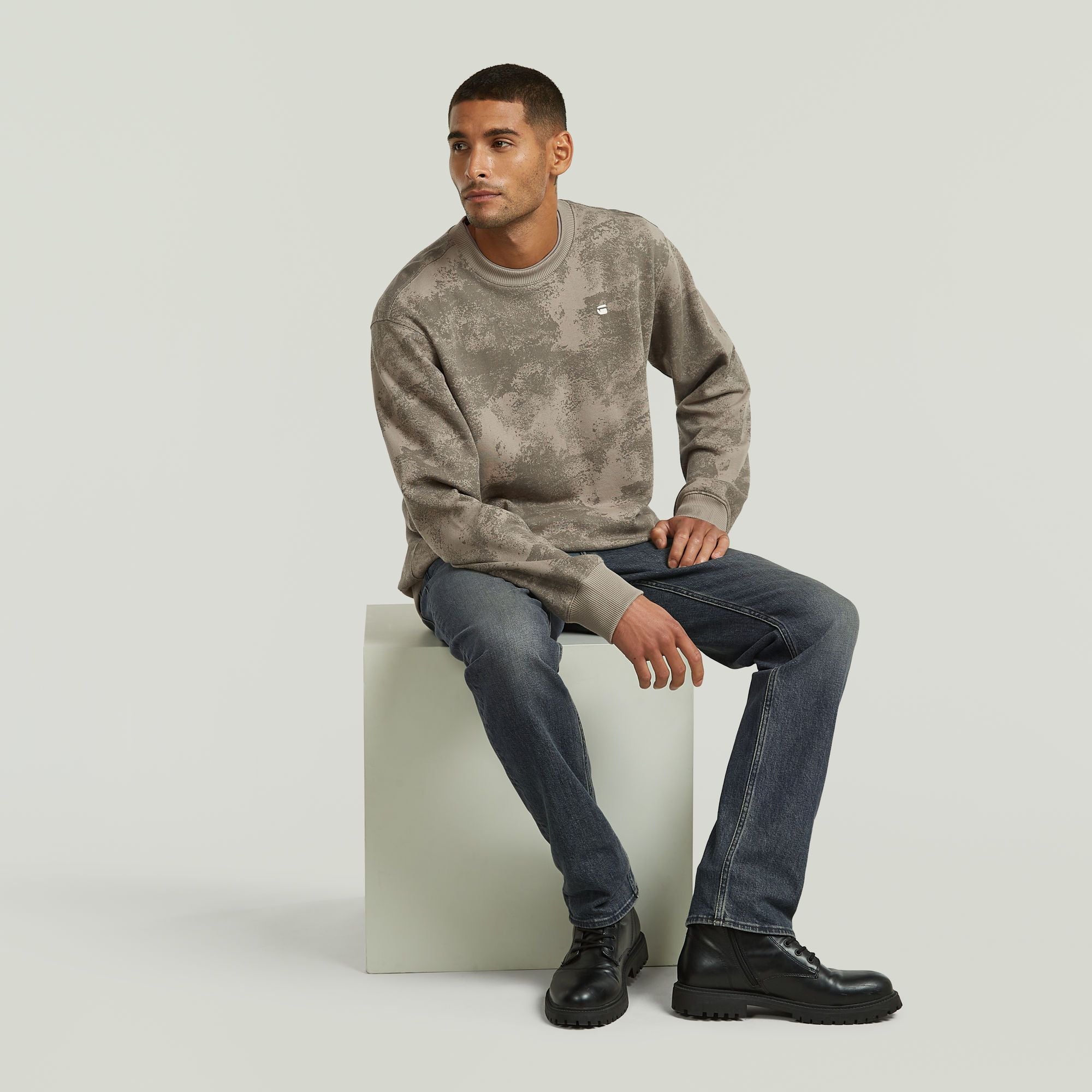 Sweatshirt aus Baumwolle