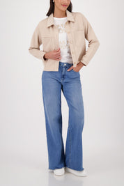 Overshirt mit aufgesetzten Taschen