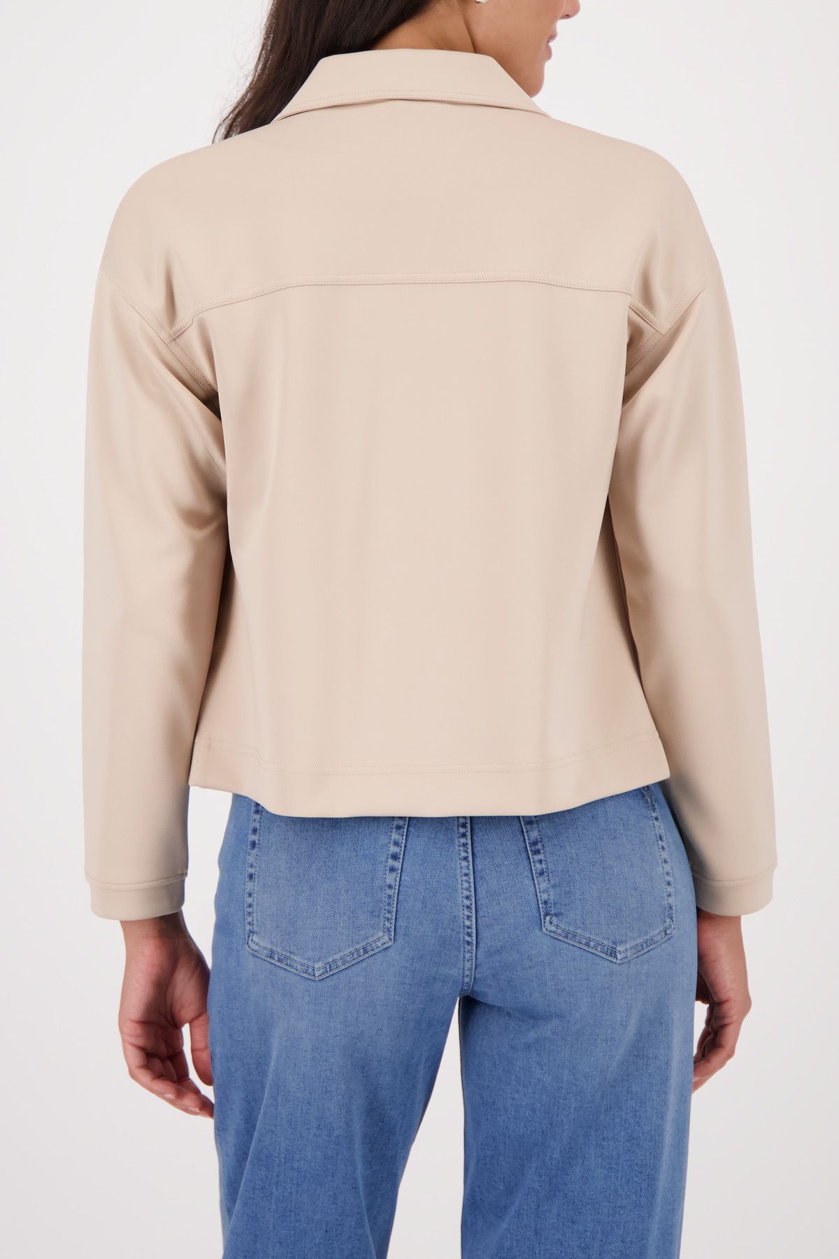 Overshirt mit aufgesetzten Taschen