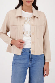 Overshirt mit aufgesetzten Taschen