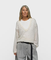 Strickpullover aus Alpakamix