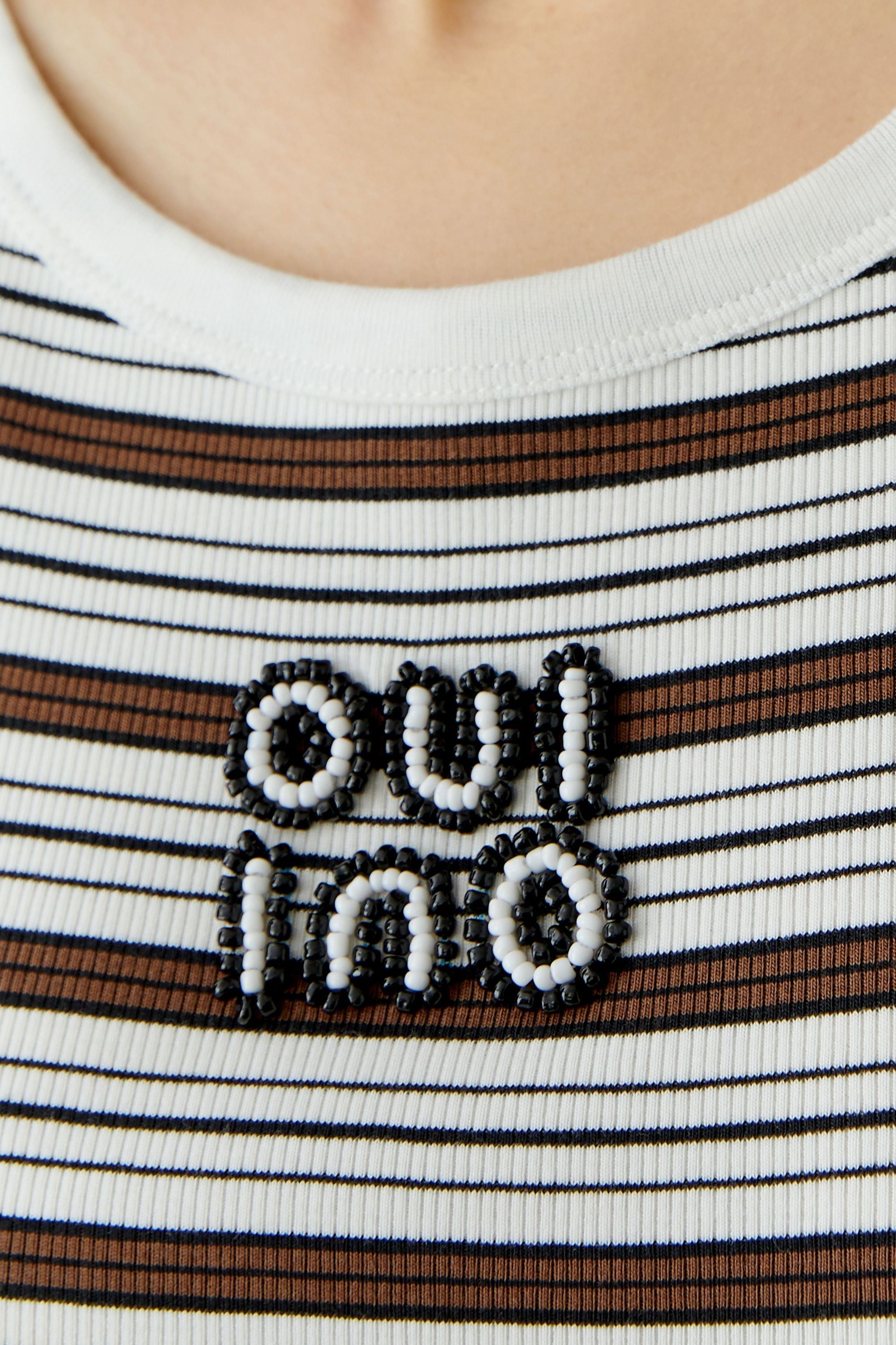 Tanktop aus Baumwollmix
