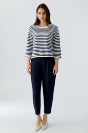 Strickpullover Rundhals