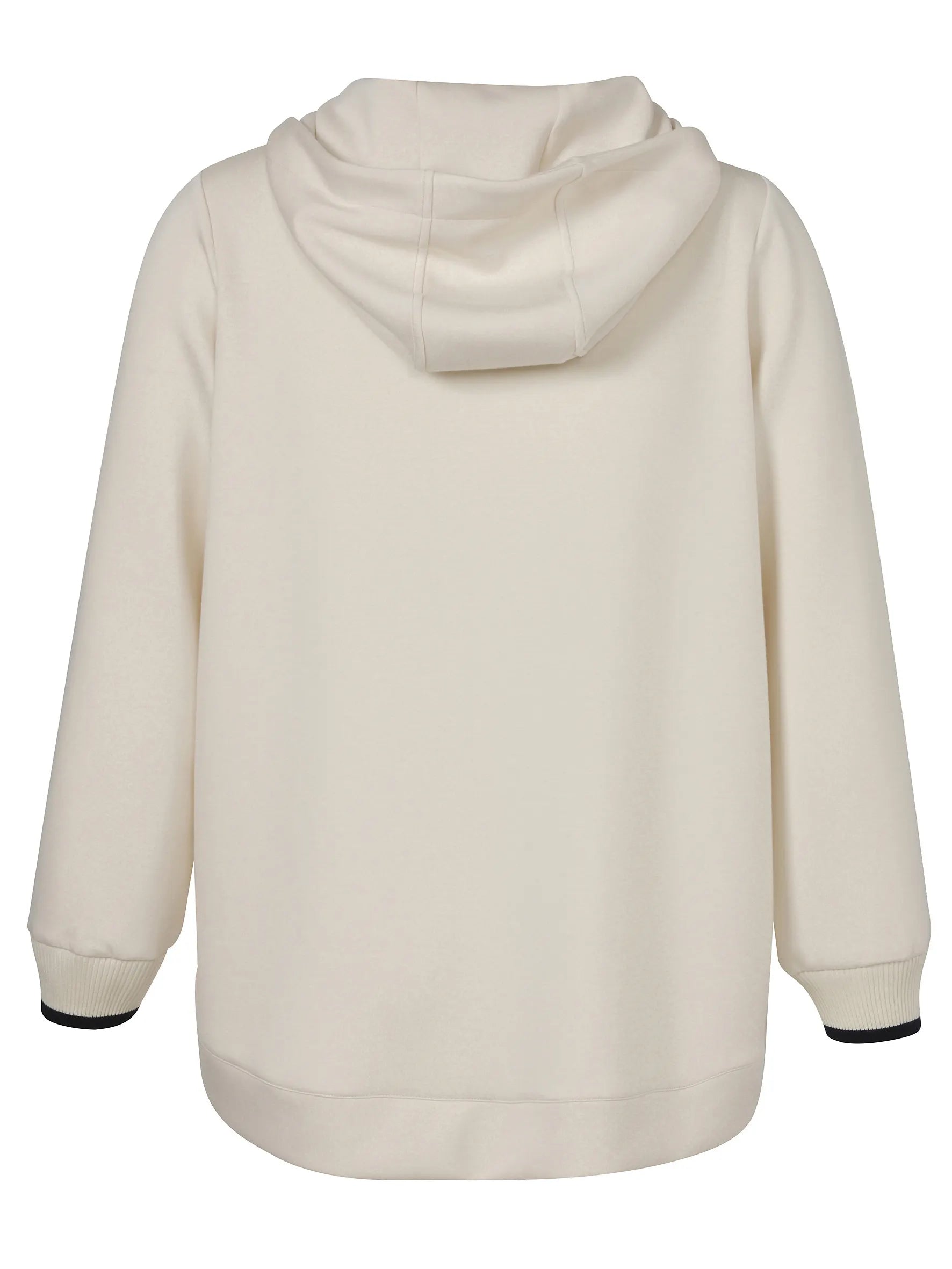 Sweatshirtjacke aus Viskosemix