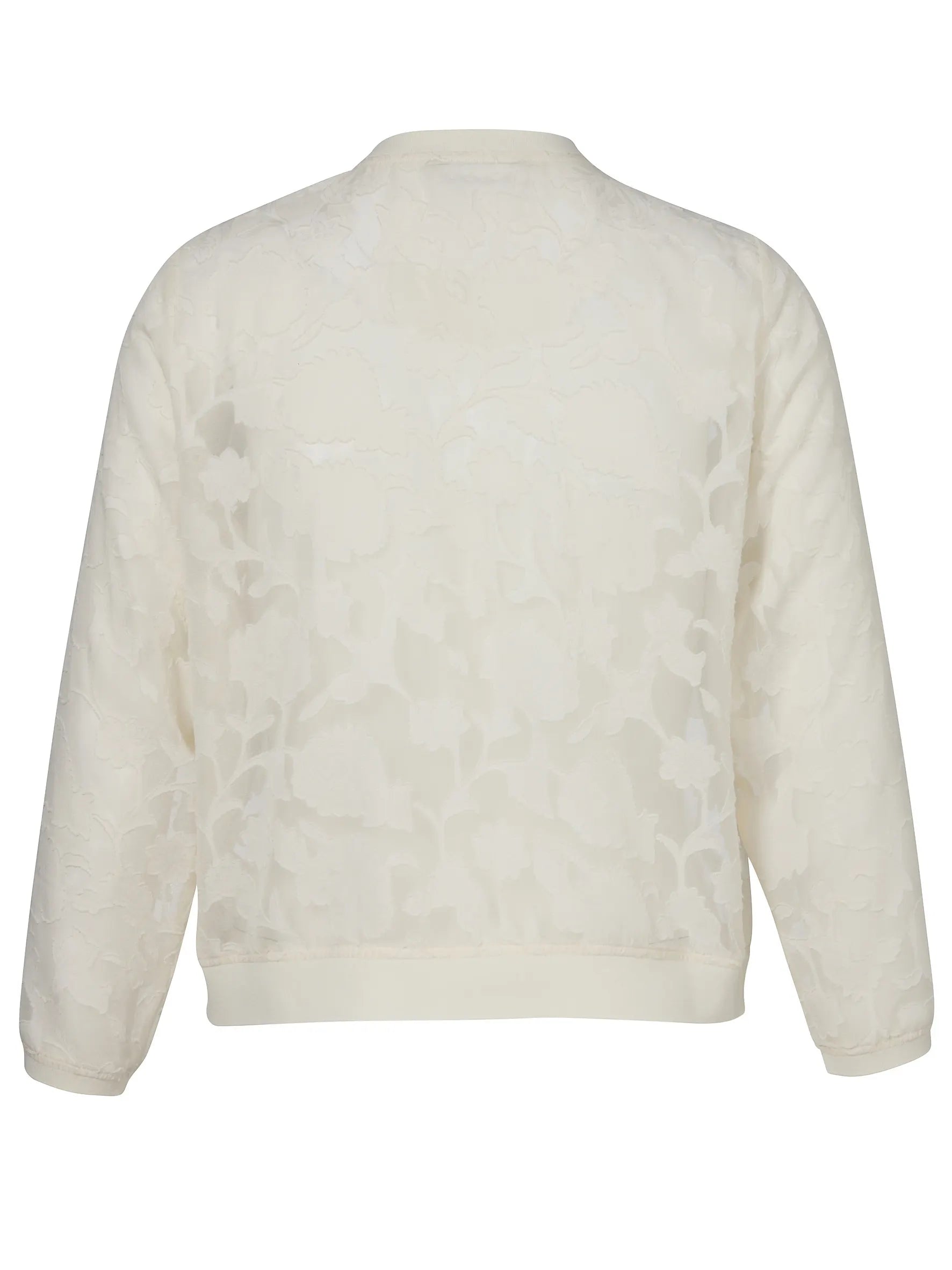 Blouson durchsichtig mit Floral Muster