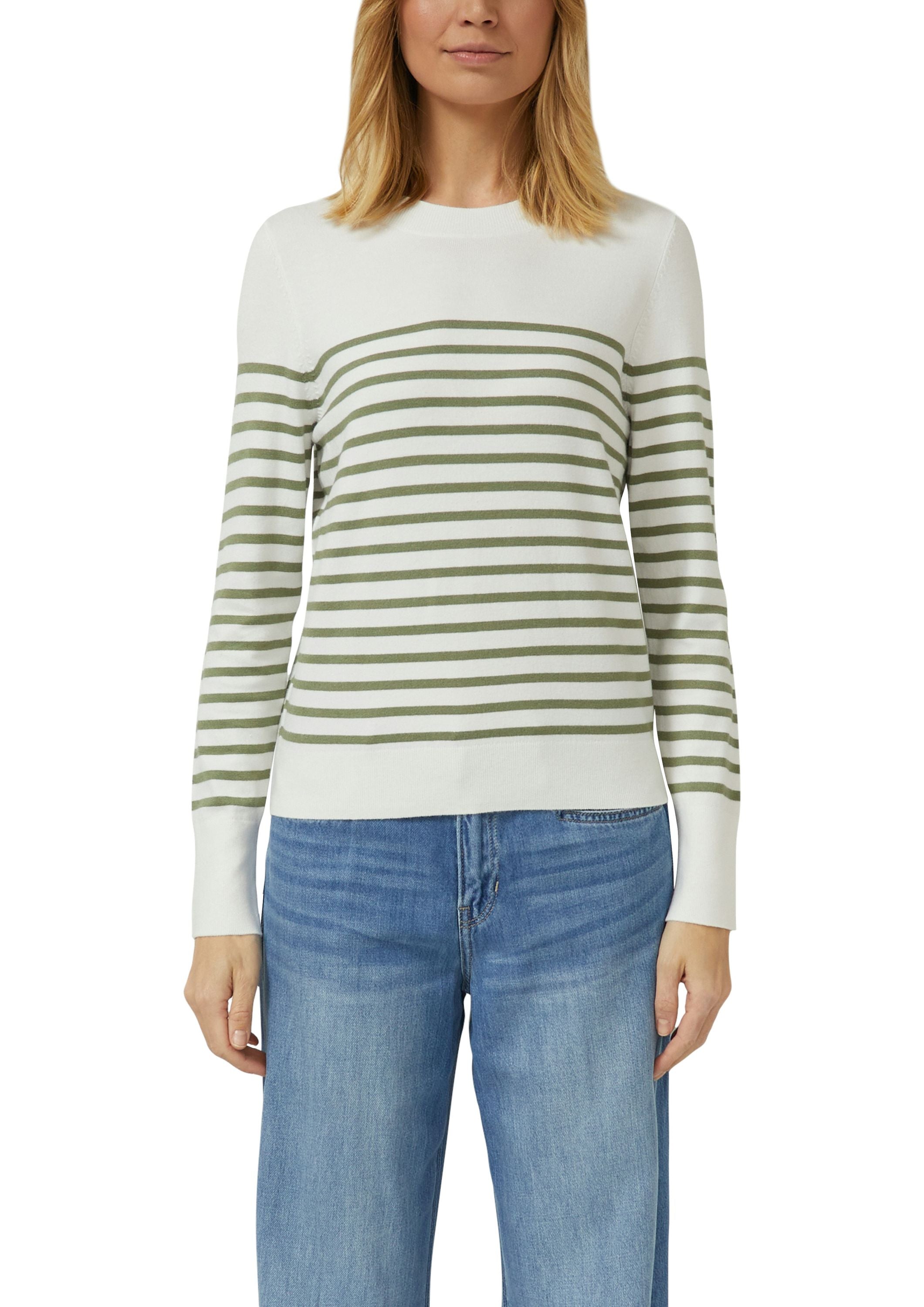 Strickpullover aus Viskosemix