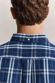 Hemd Regular Fit aus Leinenmix