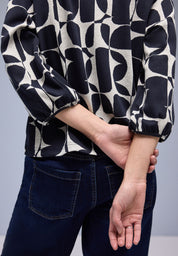Langarmshirt aus Viskosemix