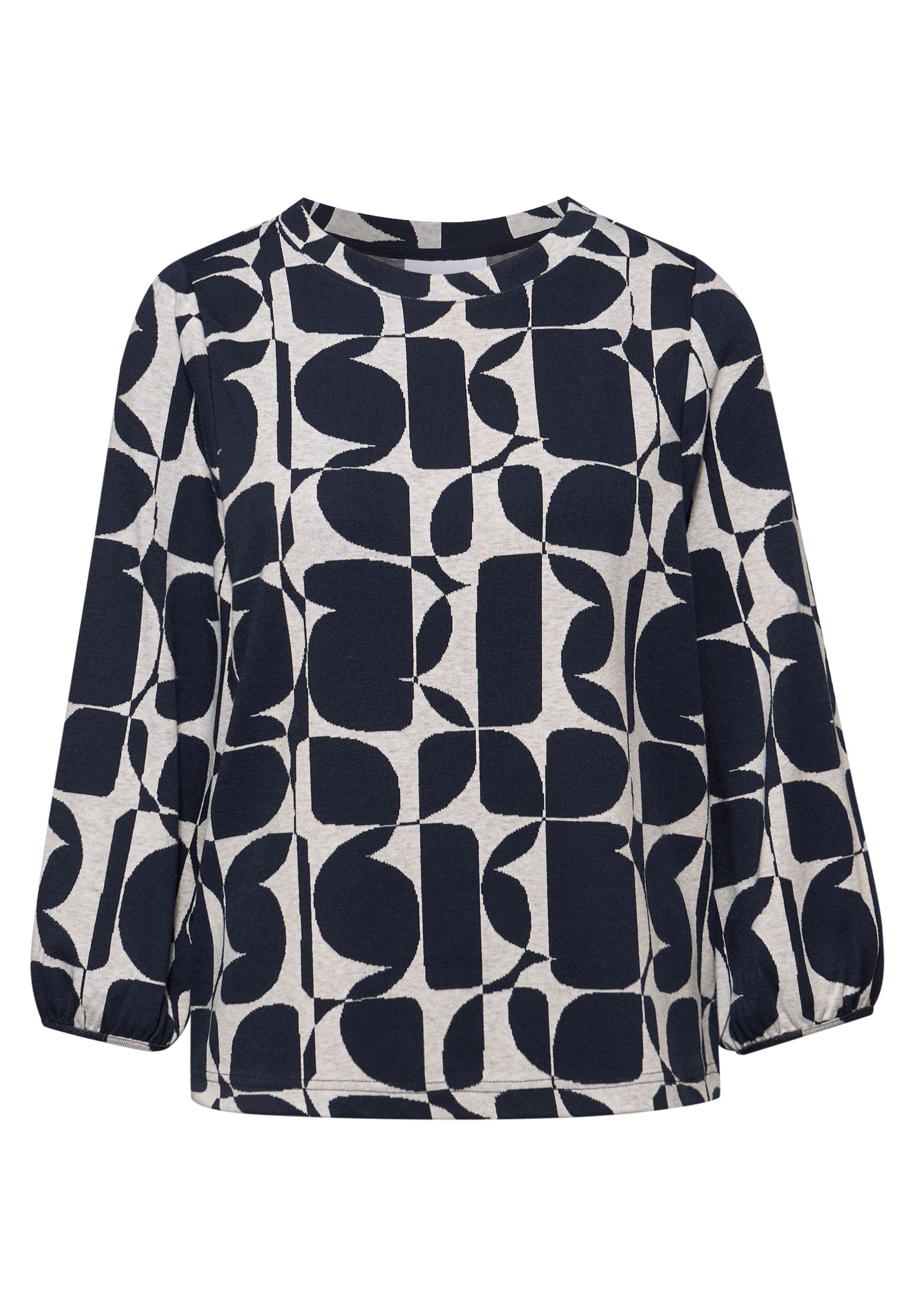 Langarmshirt aus Viskosemix