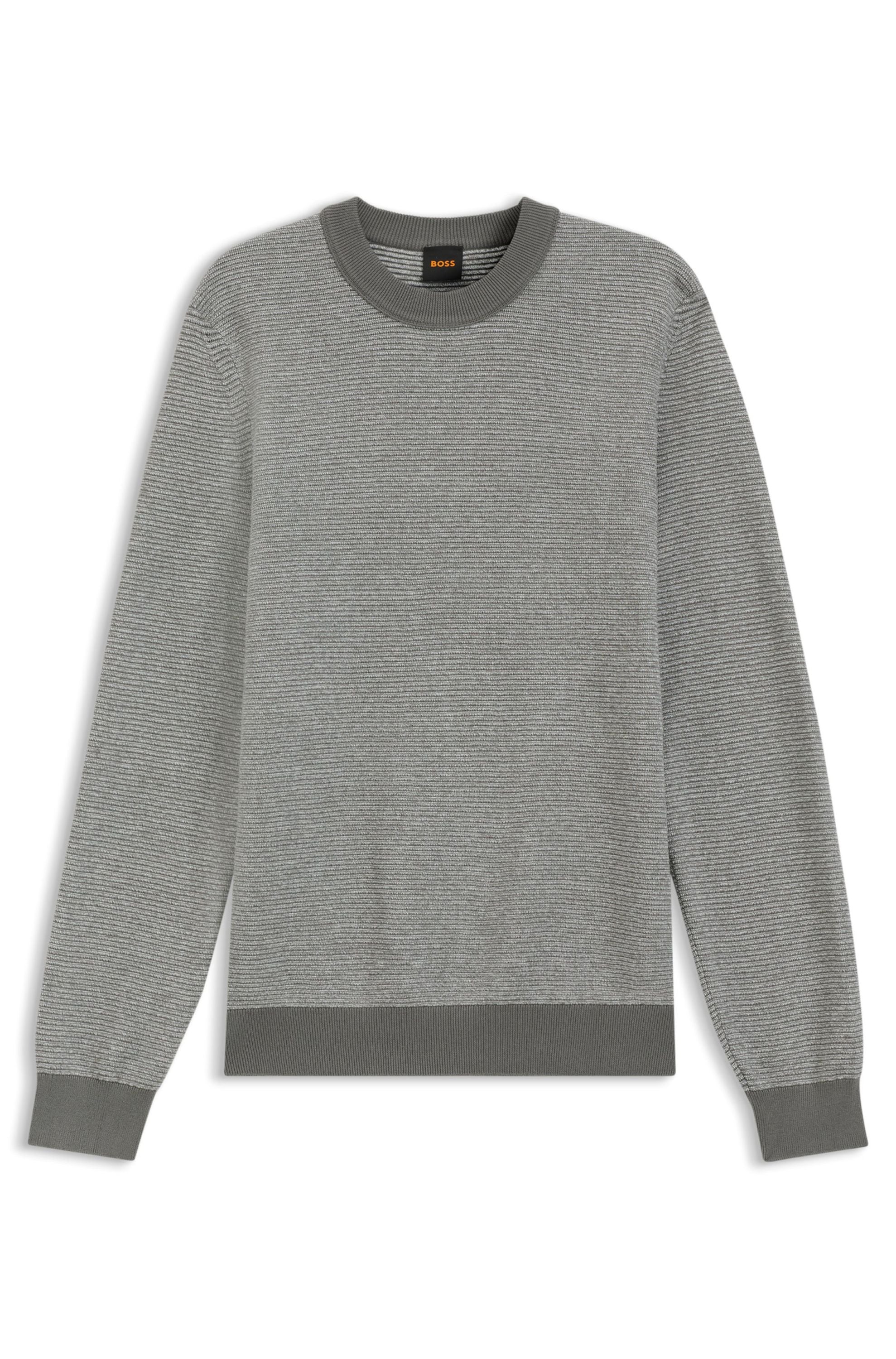 Strickpullover aus Baumwollmix