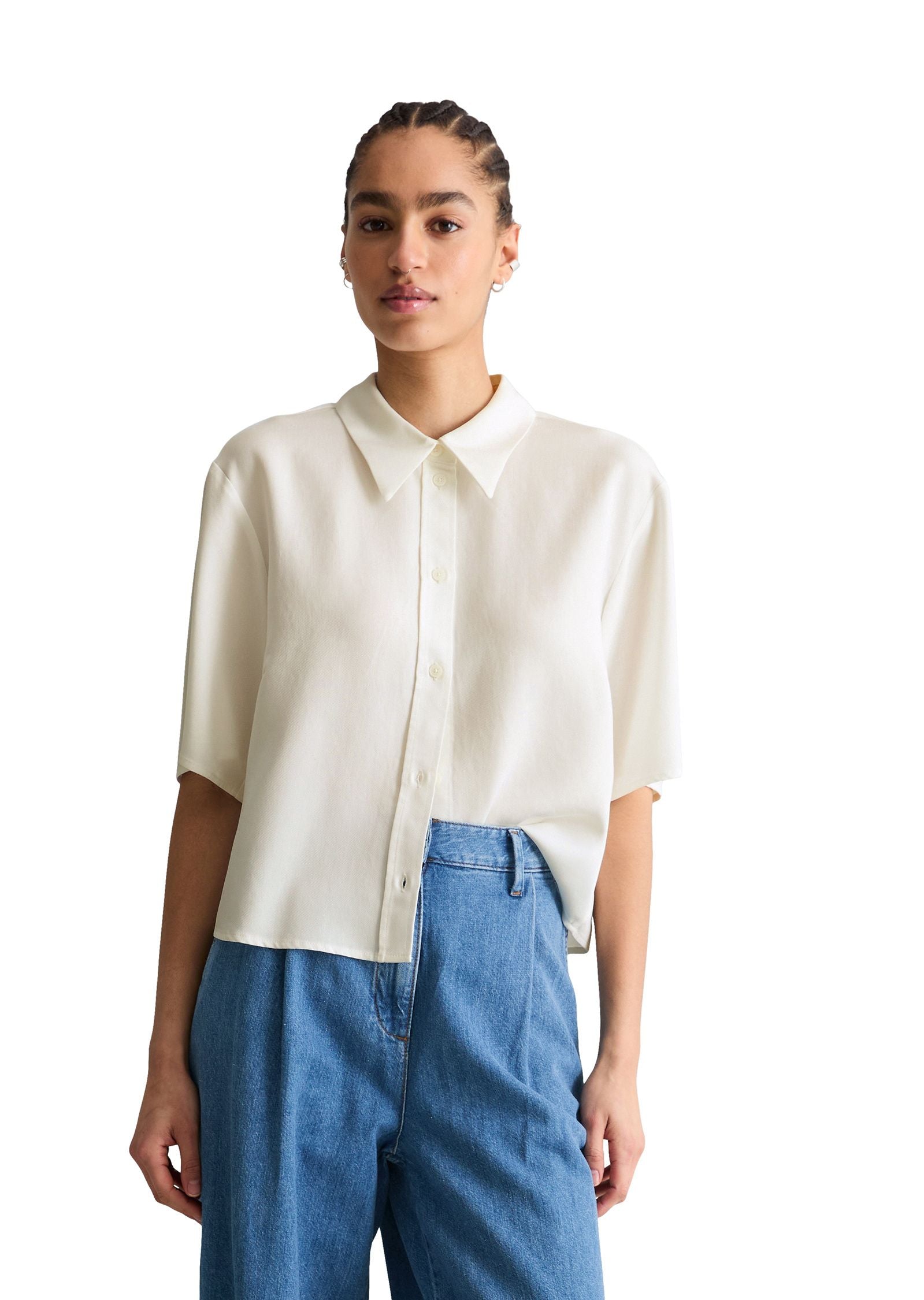 Bluse aus Lyocell