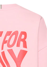 Sweatshirt mit Backprint