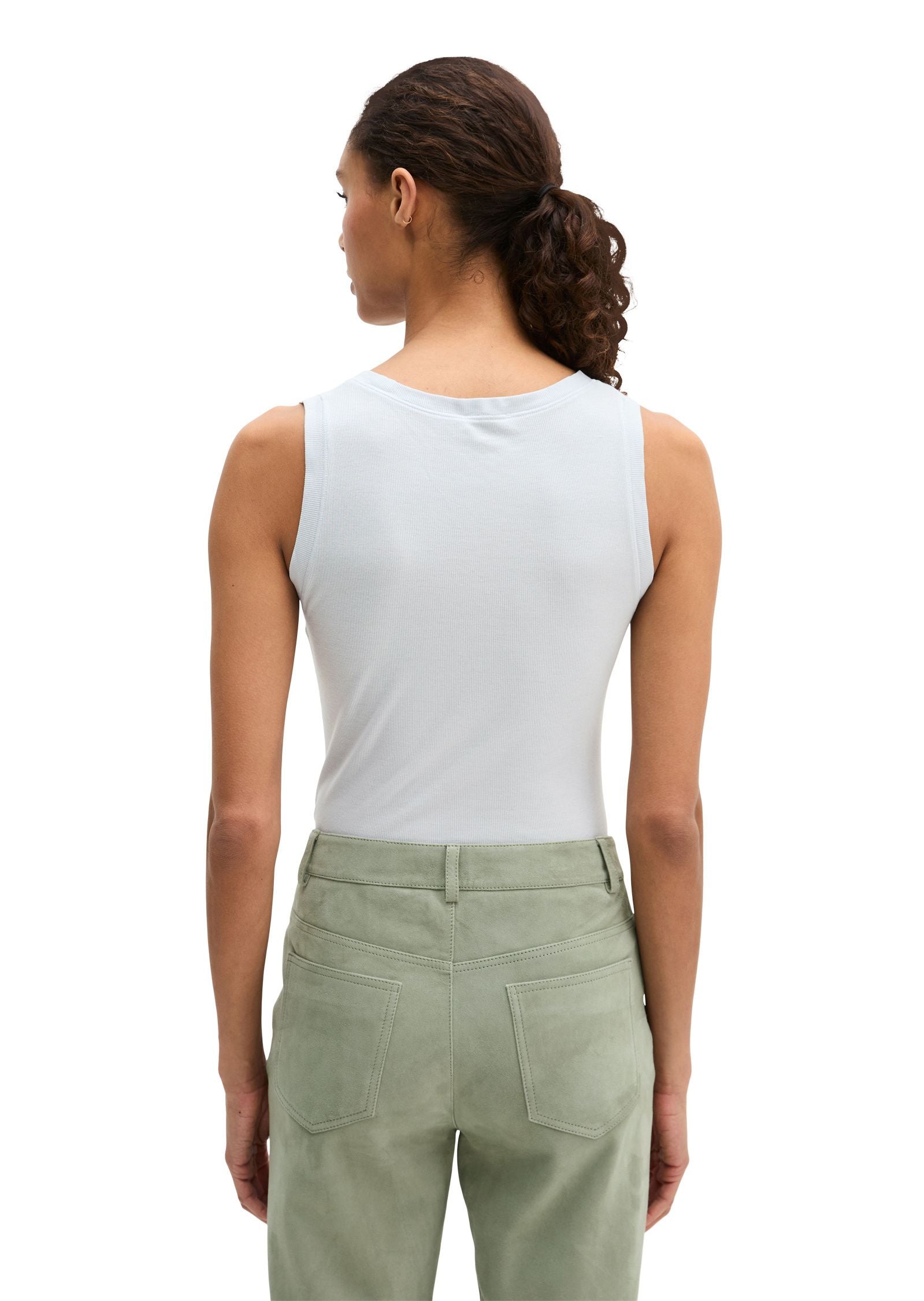 Tanktop aus Lyocellmix