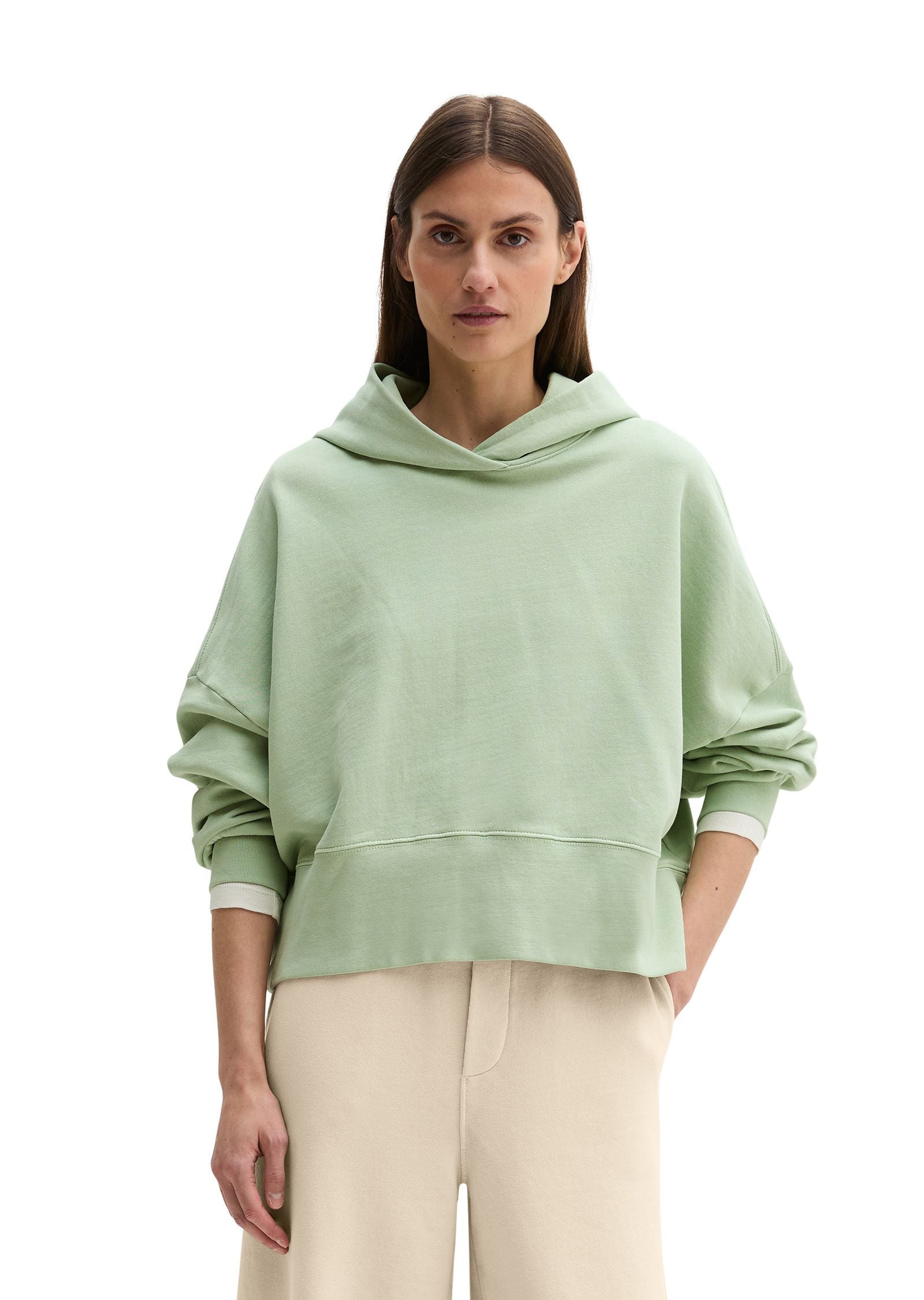 Sweathoodie oversized aus Baumwolle