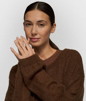 Strickpullover aus Alpakamix