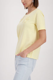 T-Shirt aus Baumwollmix