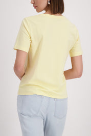 T-Shirt aus Baumwollmix