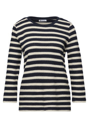 Strickpullover aus Baumwollmix