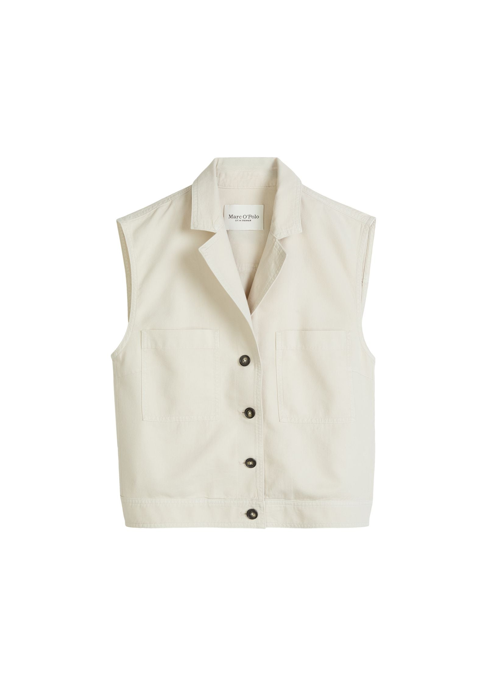 Leinenweste Regular Fit
