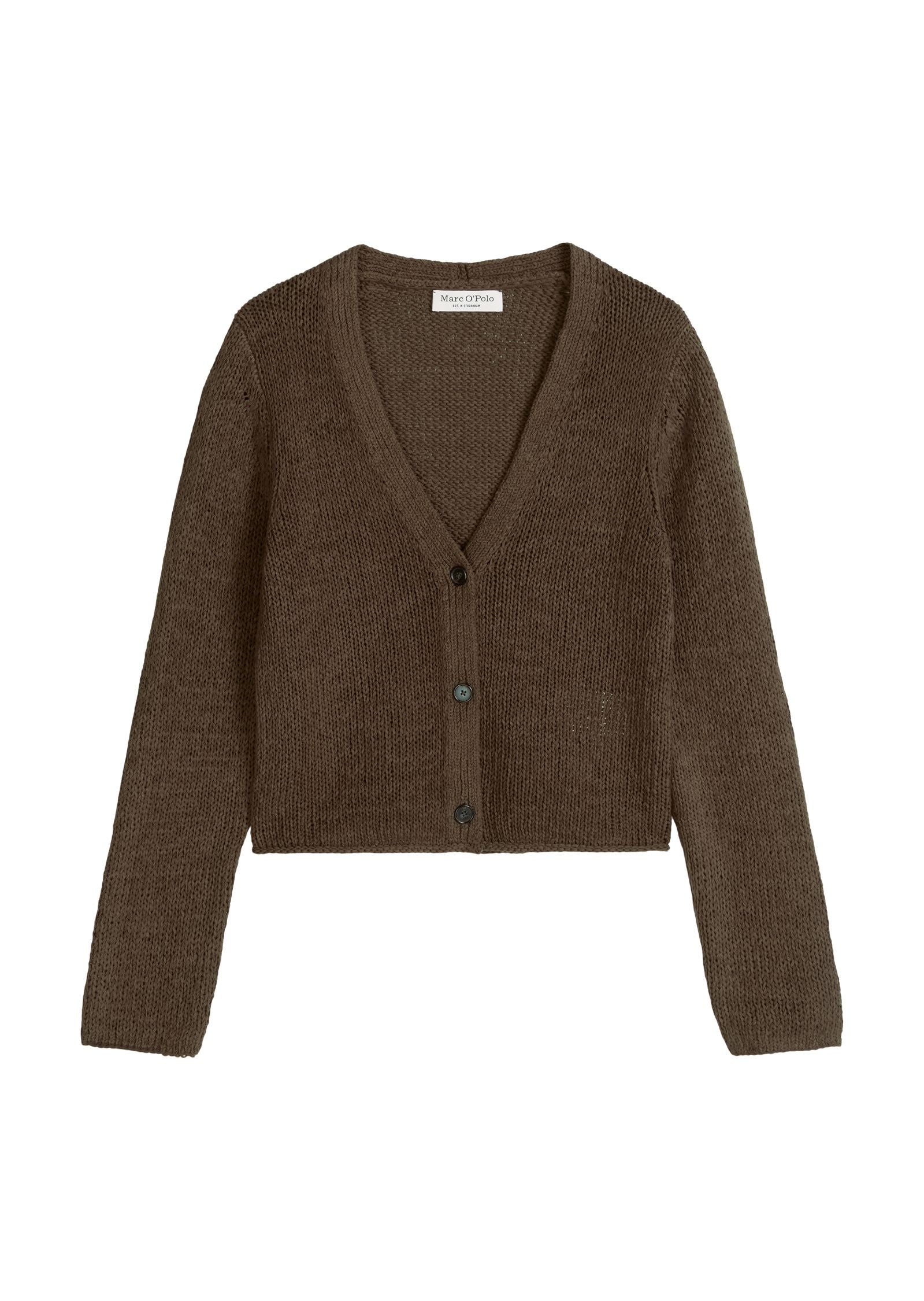 Strickcardigan aus Baumwollmix