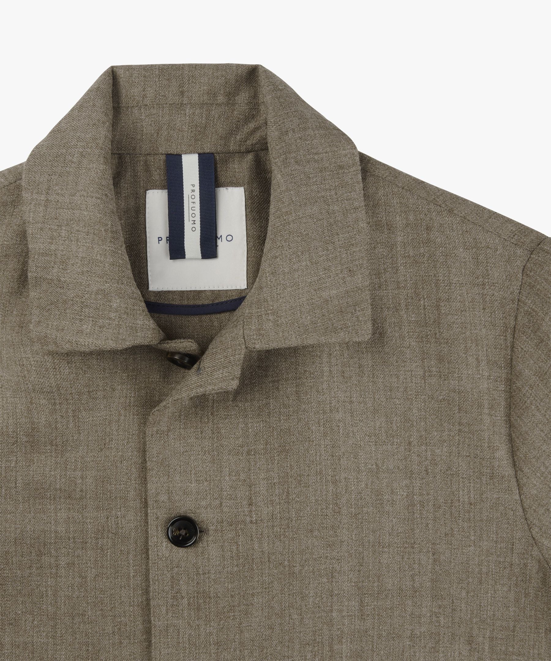 Overshirt aus Schurwolle