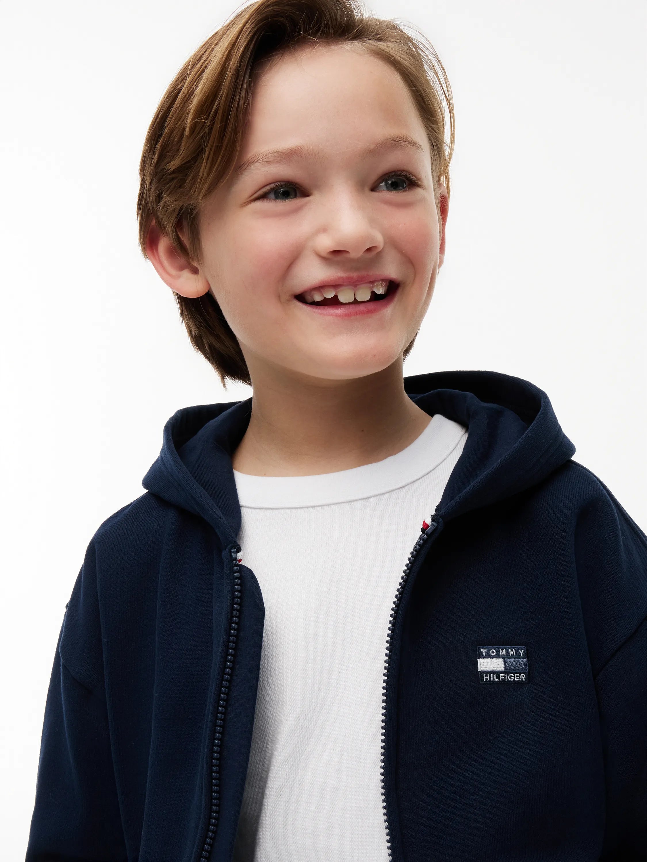 Sweatjacke aus Baumwolle