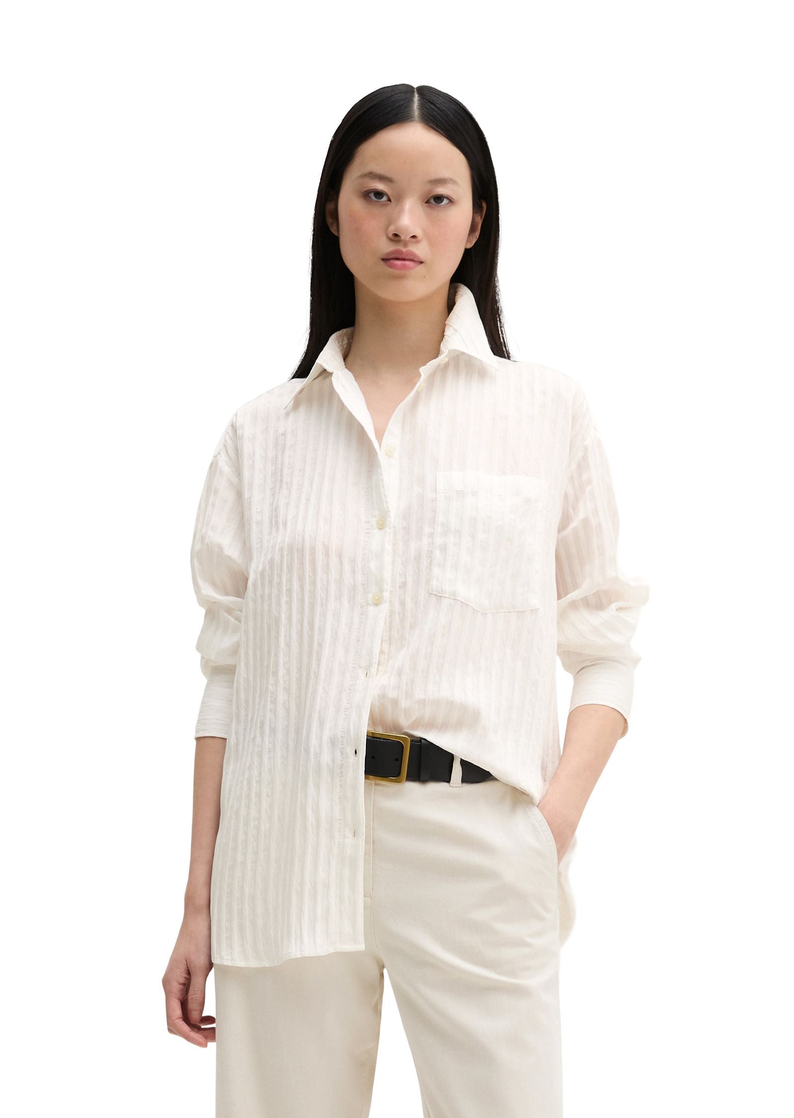 Bluse Loose Fit aus Modalmix