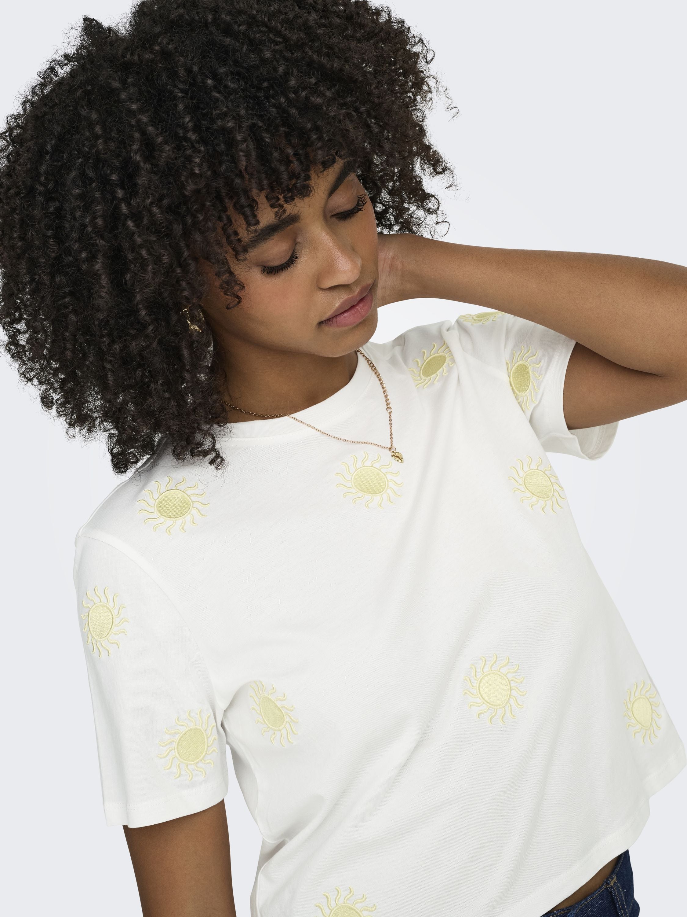 T-Shirt ONLMARISSE aus Baumwolle
