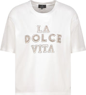 T-Shirt aus Baumwollmix