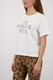 T-Shirt aus Baumwollmix