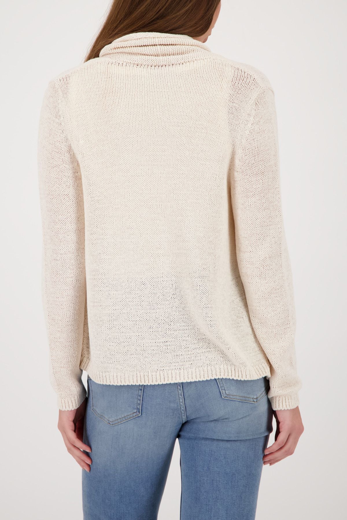 Strickjacke mit Schalkragen