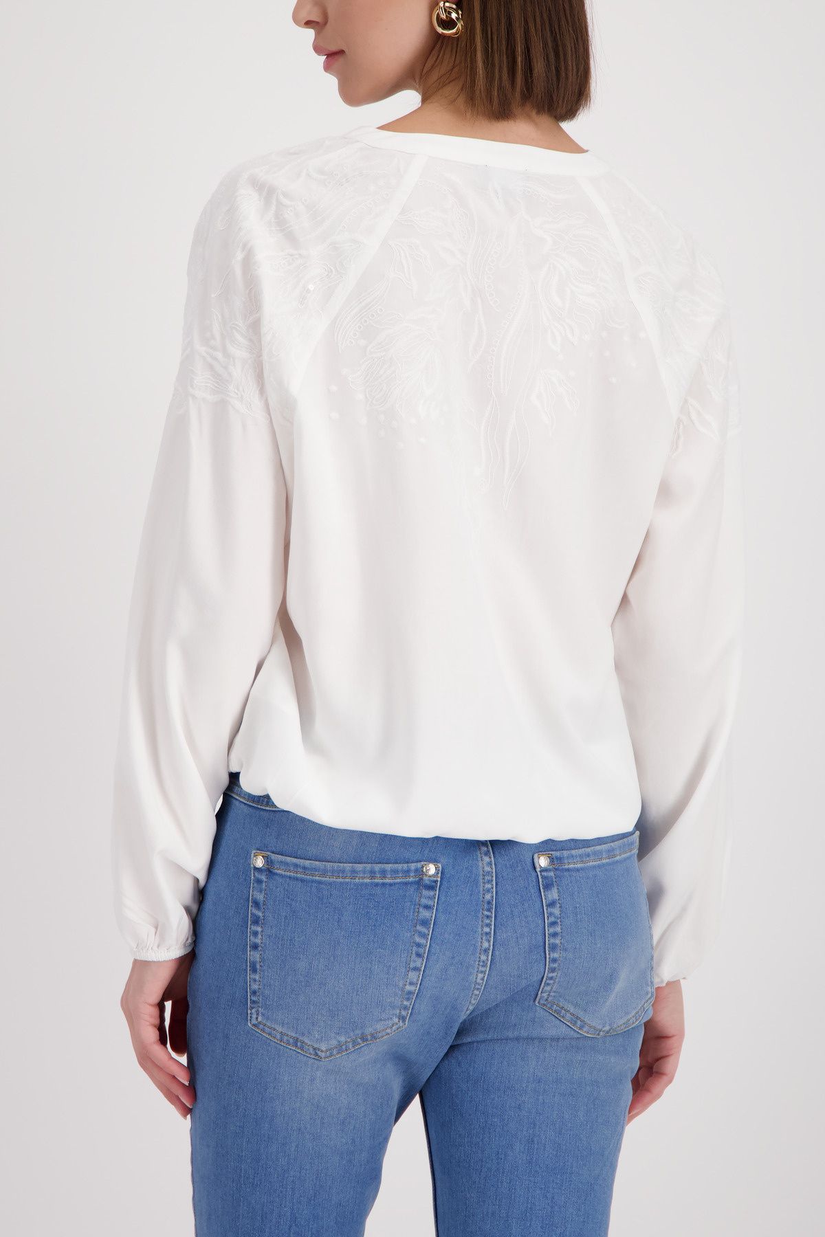 Bluse aus Viskose