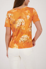 T-Shirt aus Lyocellmix