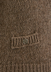 Strickpullover aus Baumwollmix
