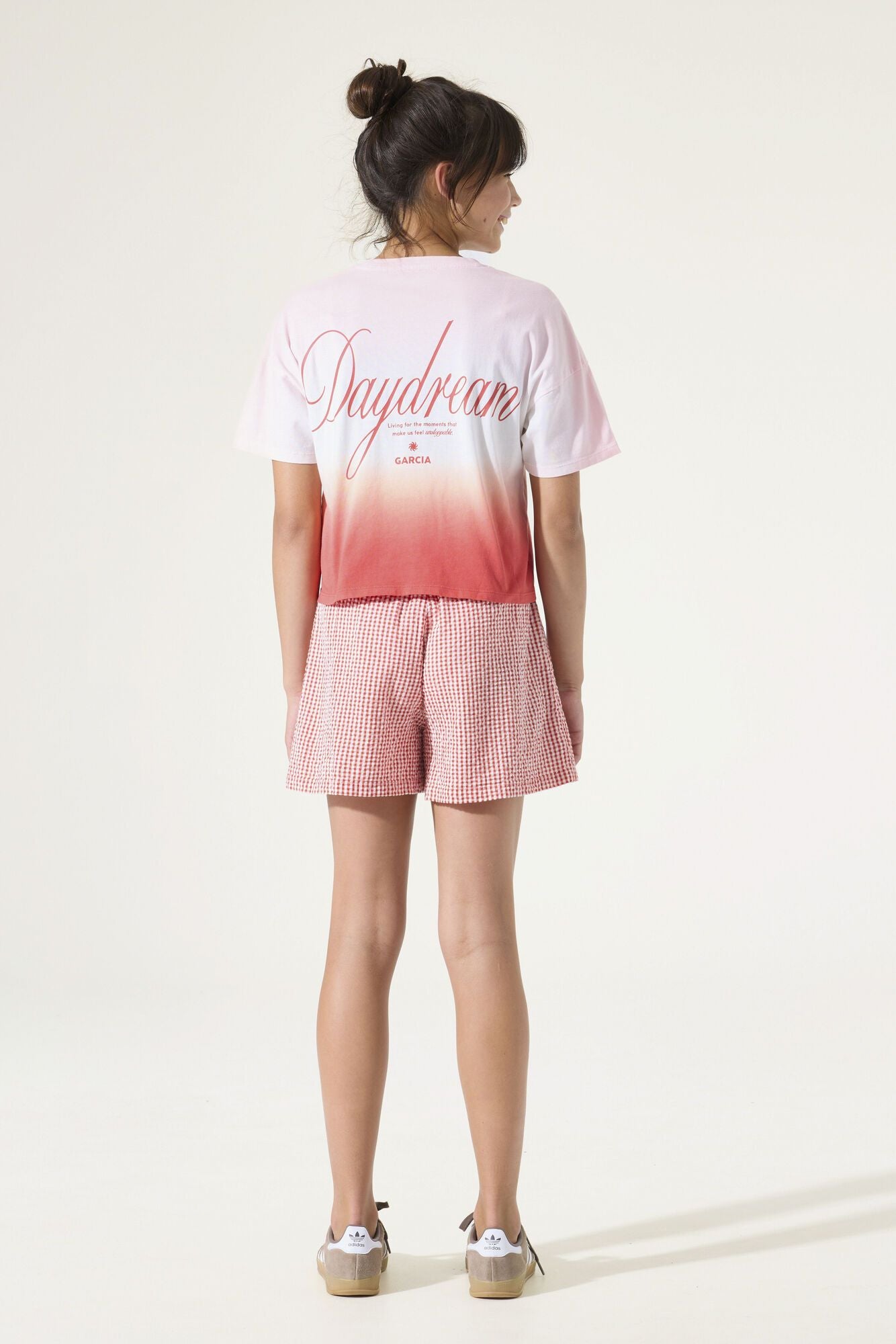 Shorts kariert aus Baumwolle